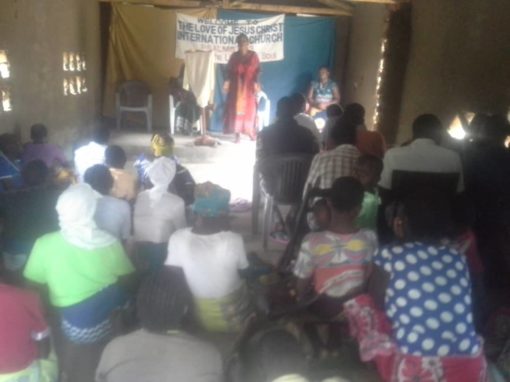 Nsanje Village – Church service